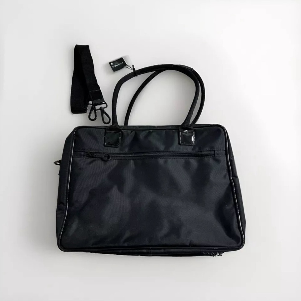 MAC Cosmetics Makeup Professional Travel Case Black Multi Compartments W/ Strap